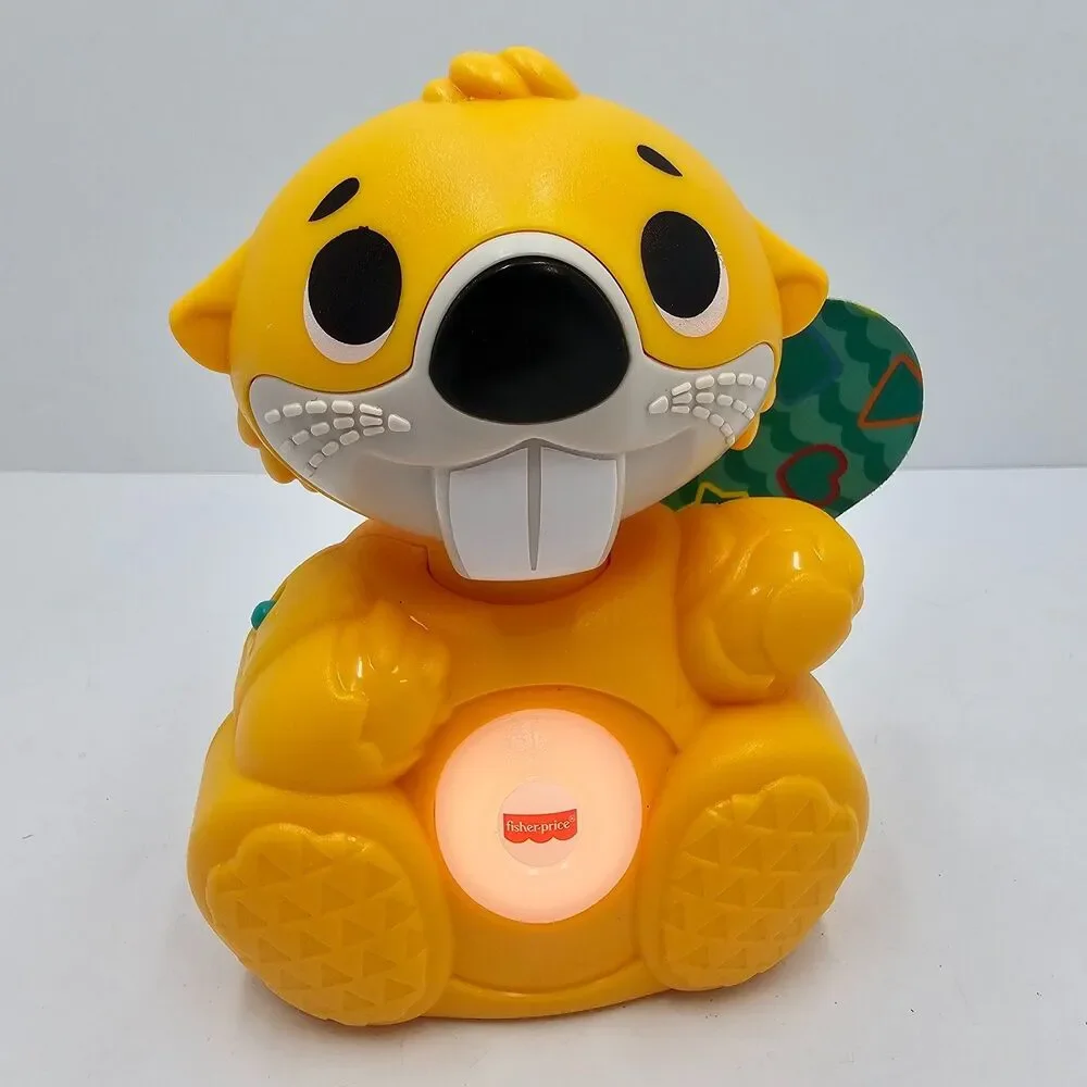 Fisher Price Linkimals Boppin Beaver Musical Interactive Developmental Working